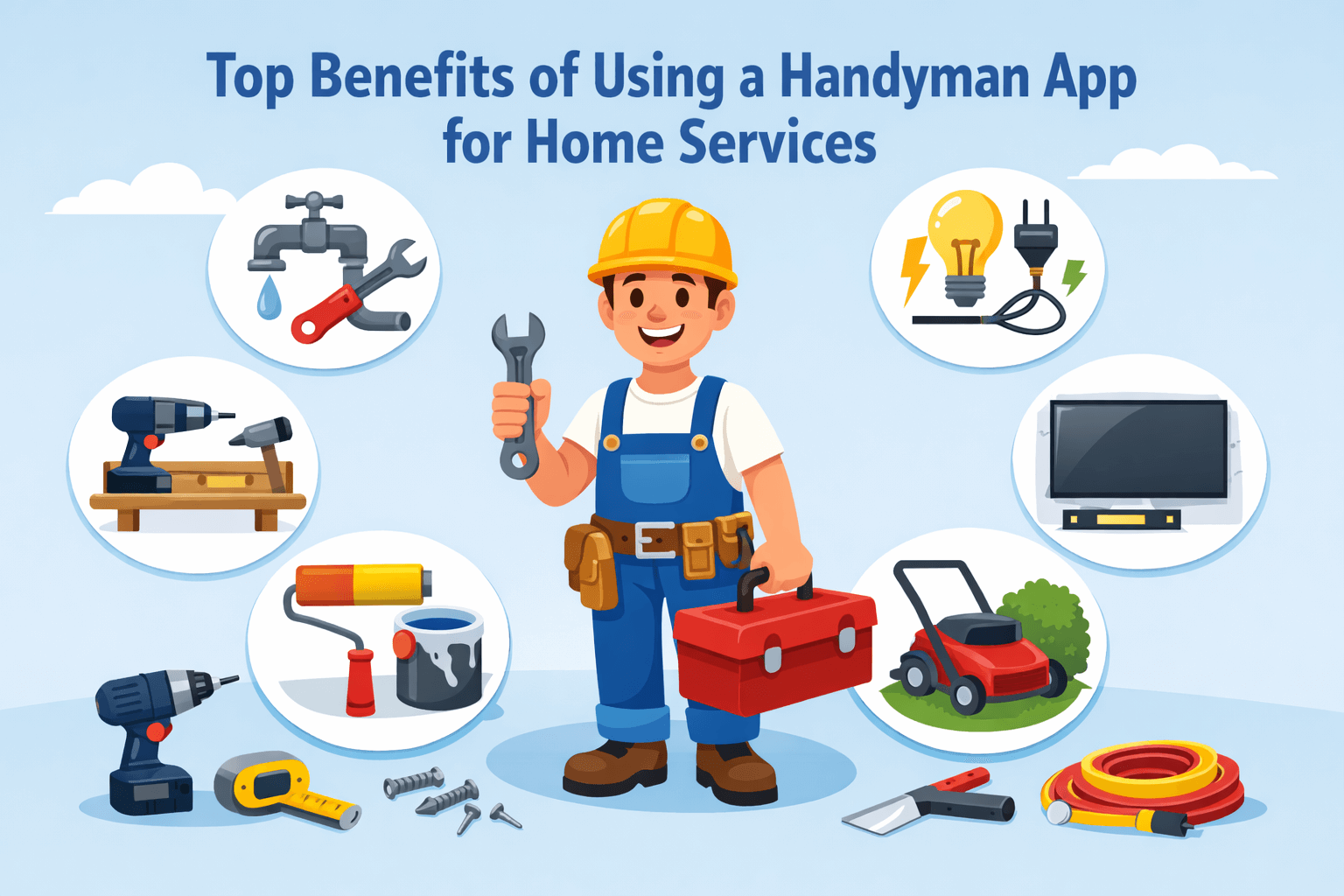Top Benefits of Using a Handyman App for Home Services